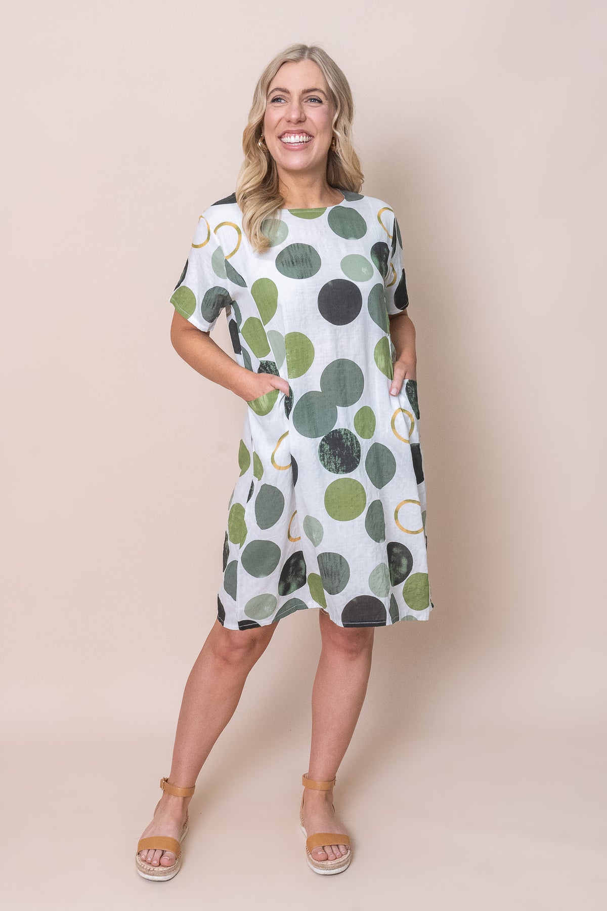 Winslow Dress in Green