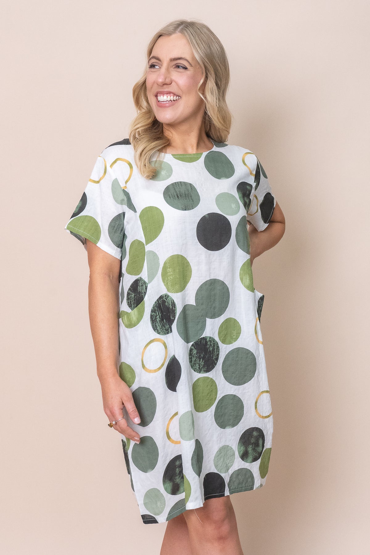 Winslow Dress in Green