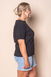 Logo Tee in Washed Black - Silent Theory