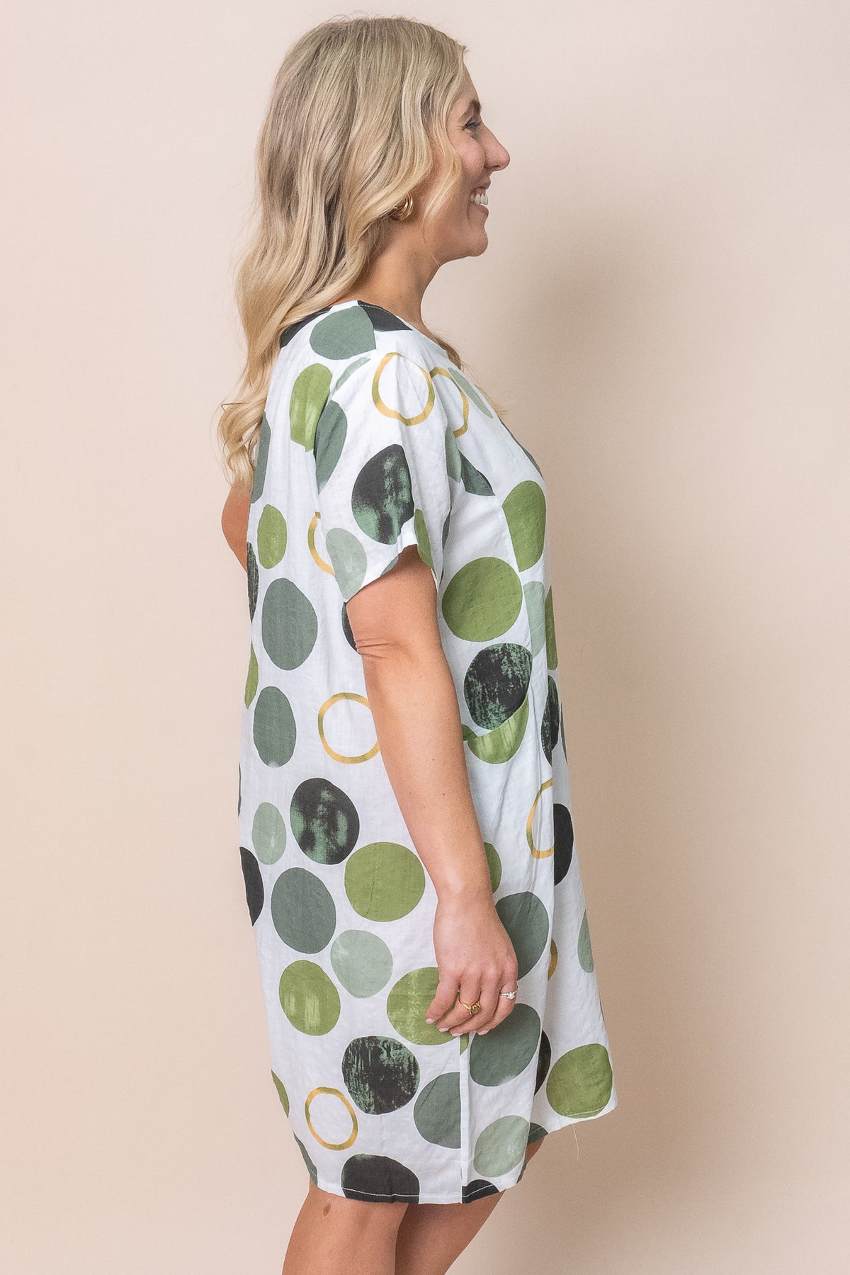 Winslow Dress in Green