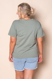 Logo Tee in Green - Silent Theory