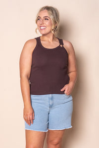 Sierra Tank in Brown - All About Eve
