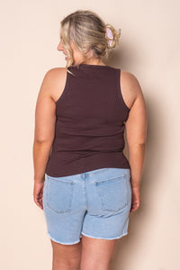 Sierra Tank in Brown - All About Eve