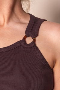 Sierra Tank in Brown - All About Eve