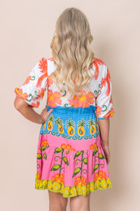 Estelle Dress in Multi