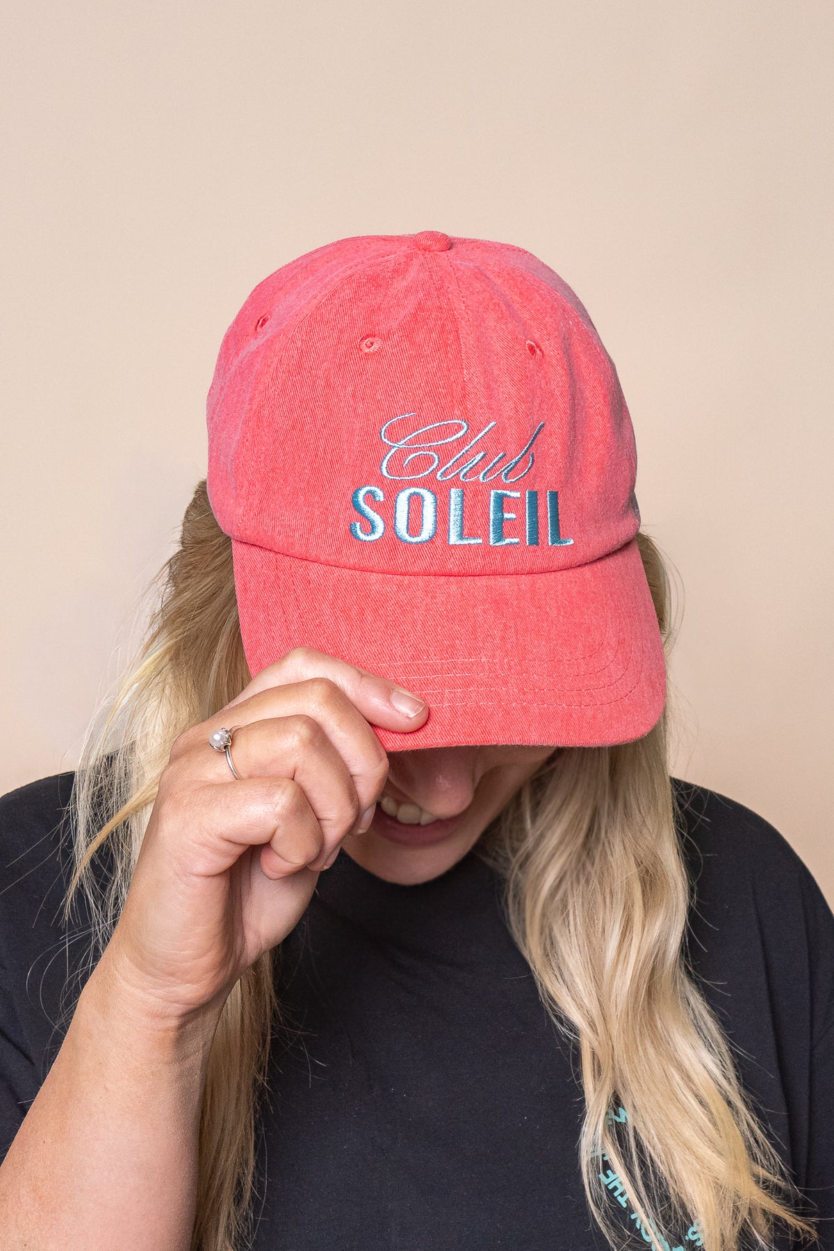 Club Soleil Cap in Red - All About Eve