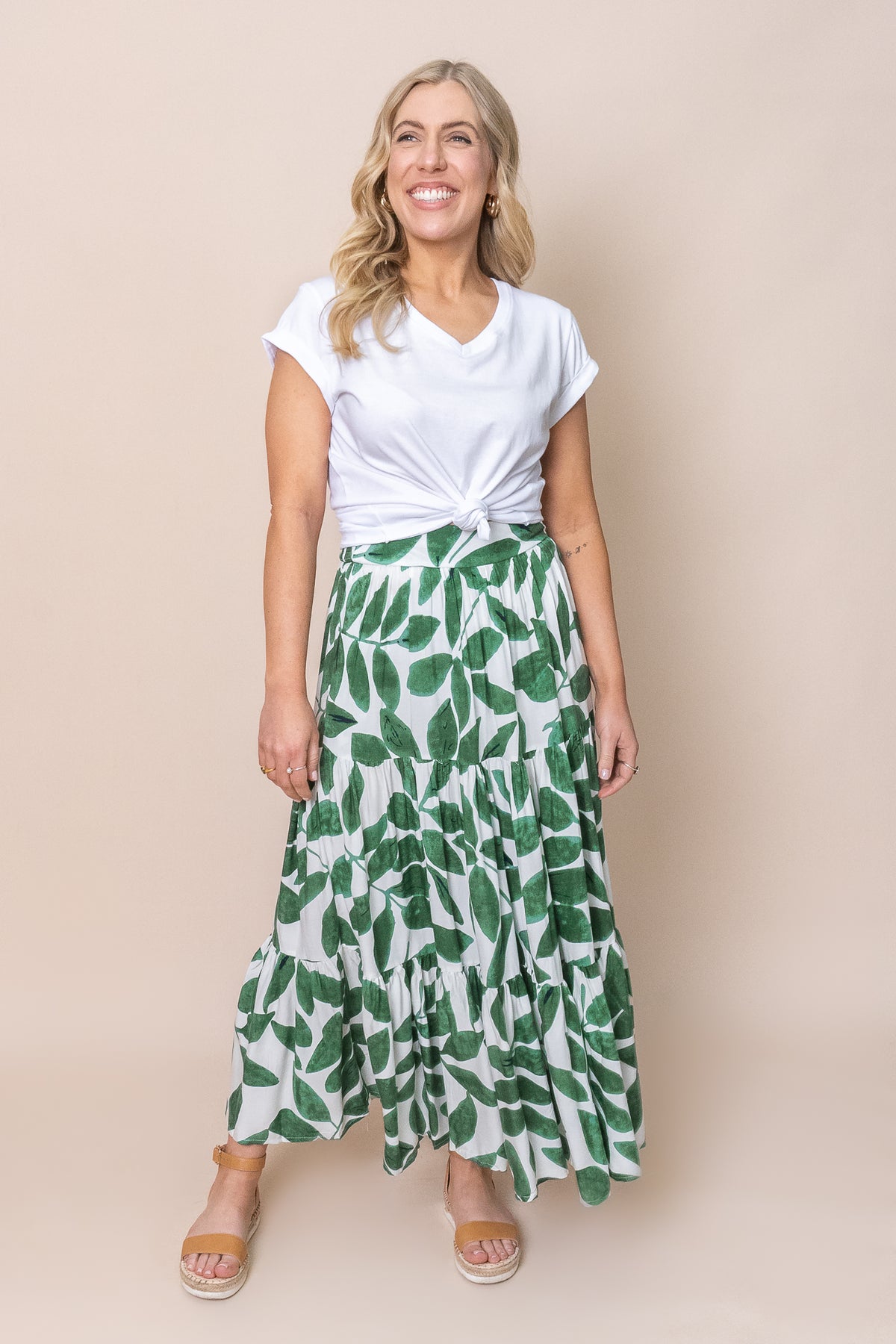 Gabela Skirt in Green