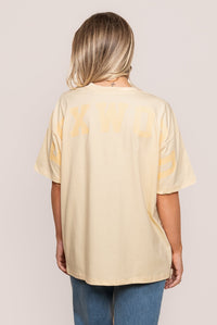 Interval Tee in Lemon/Apricot - Foxwood