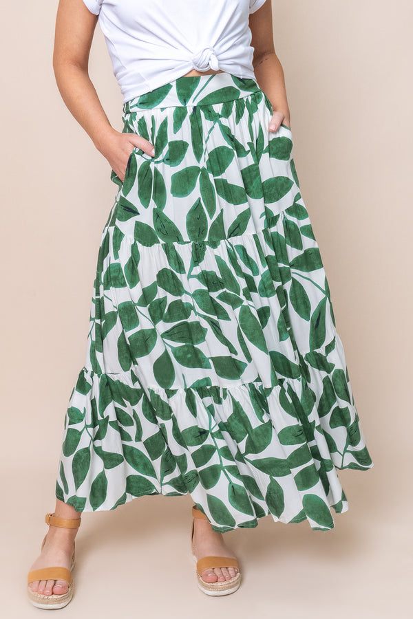 Gabela Skirt in Green