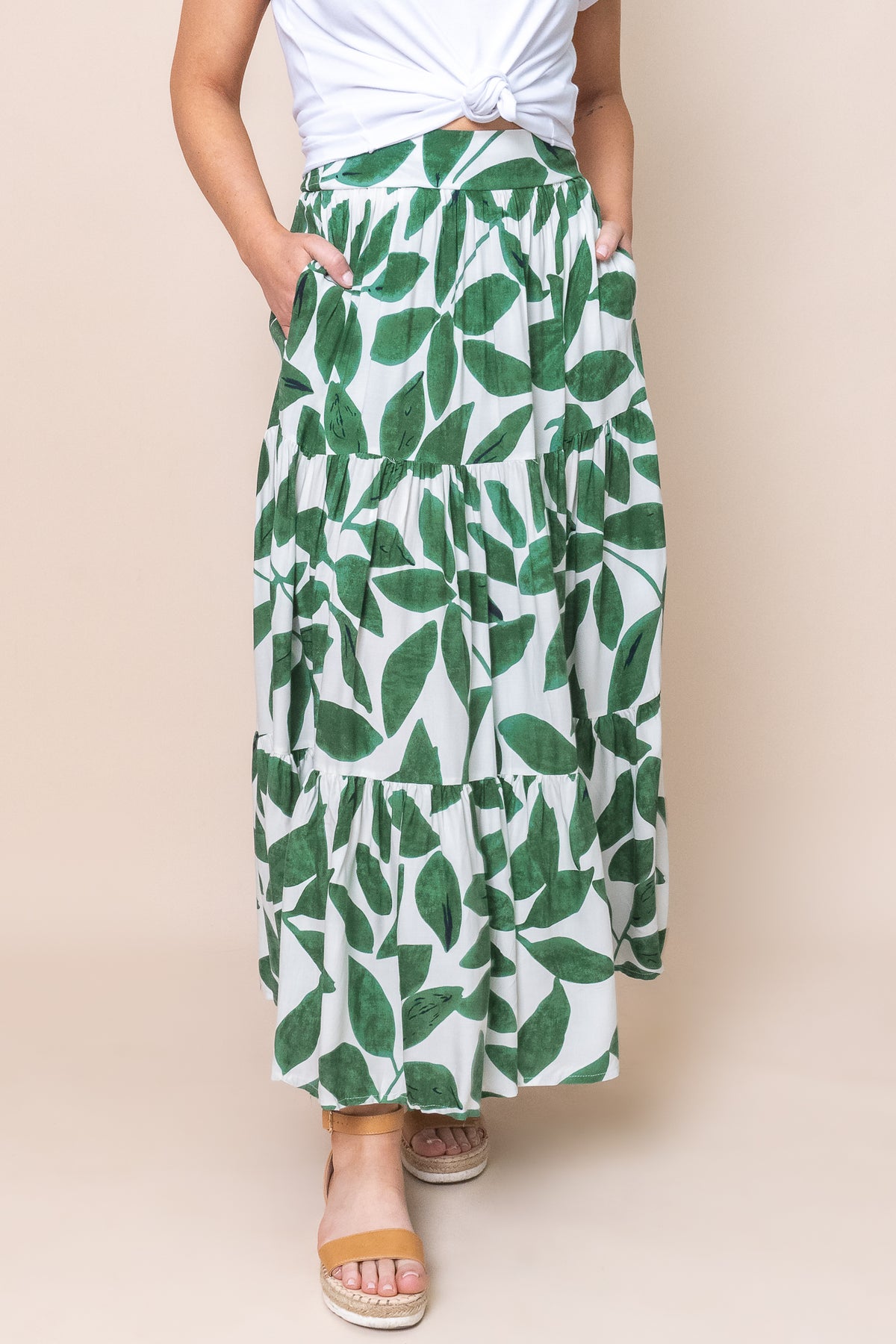 Gabela Skirt in Green