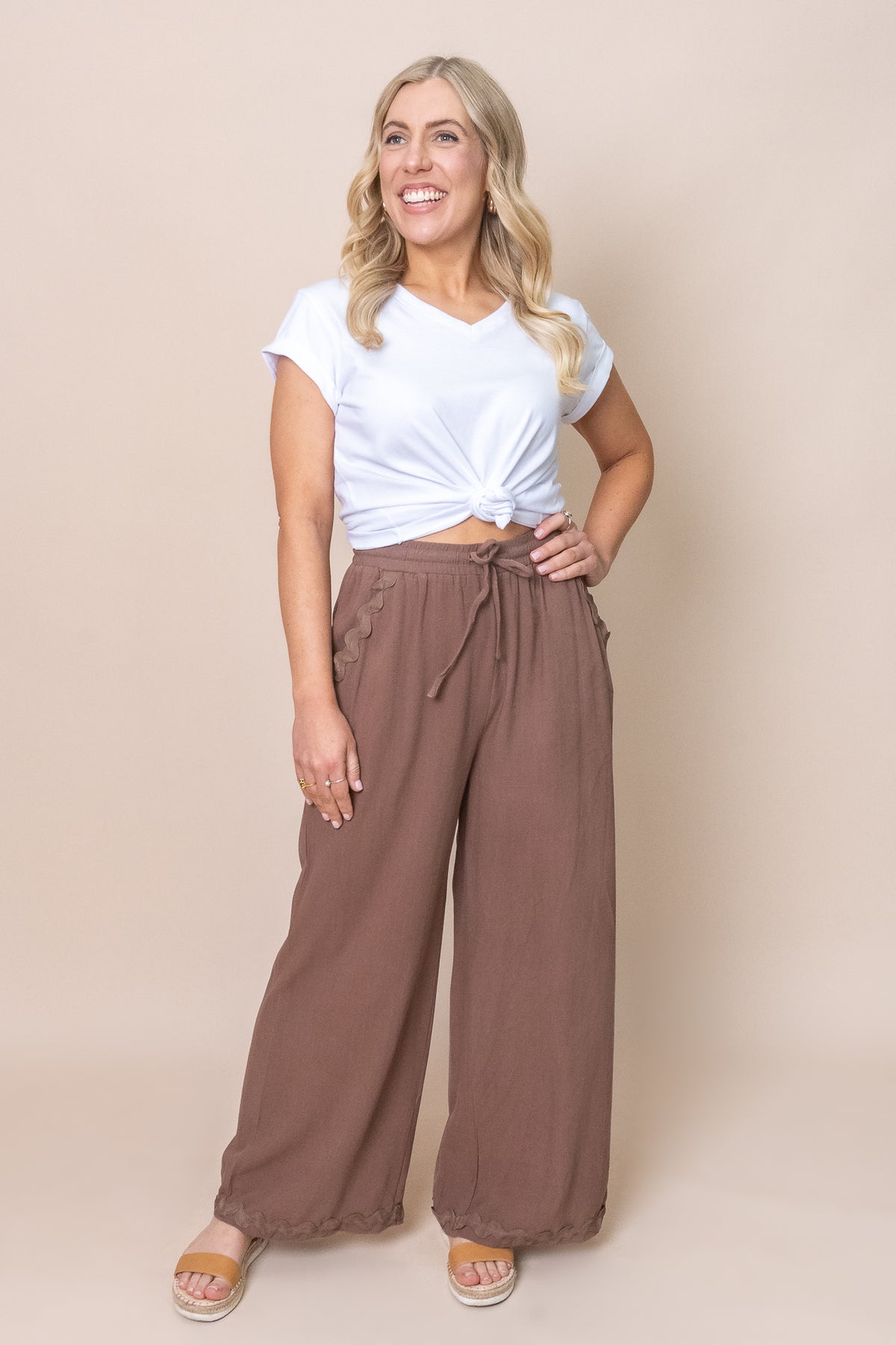 Zilo Pants in Chocolate