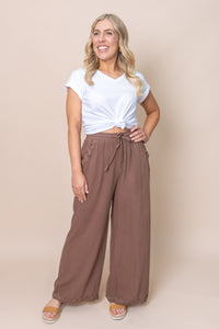 Zilo Pants in Chocolate