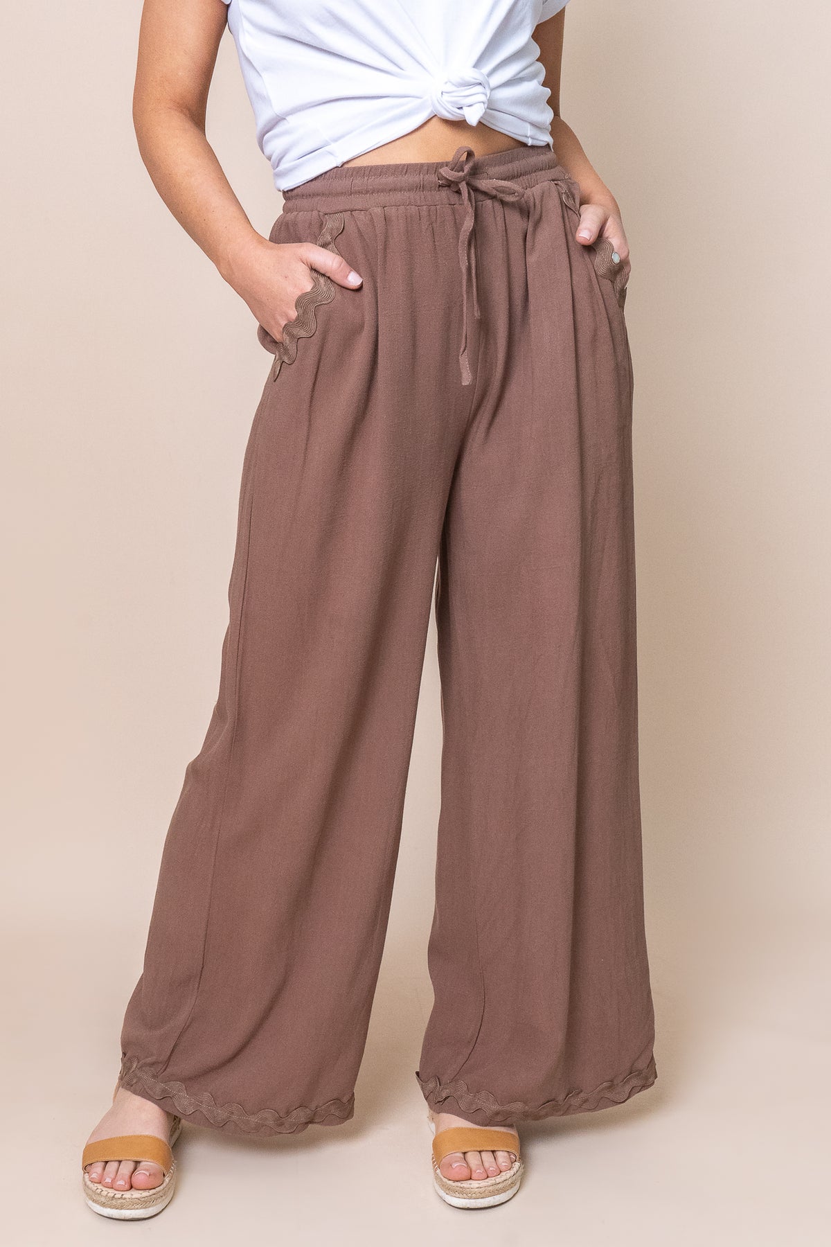 Zilo Pants in Chocolate