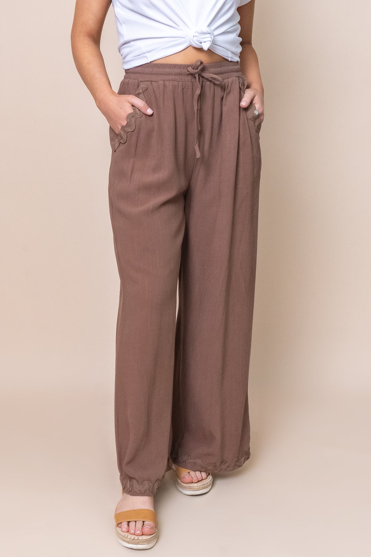 Zilo Pants in Chocolate