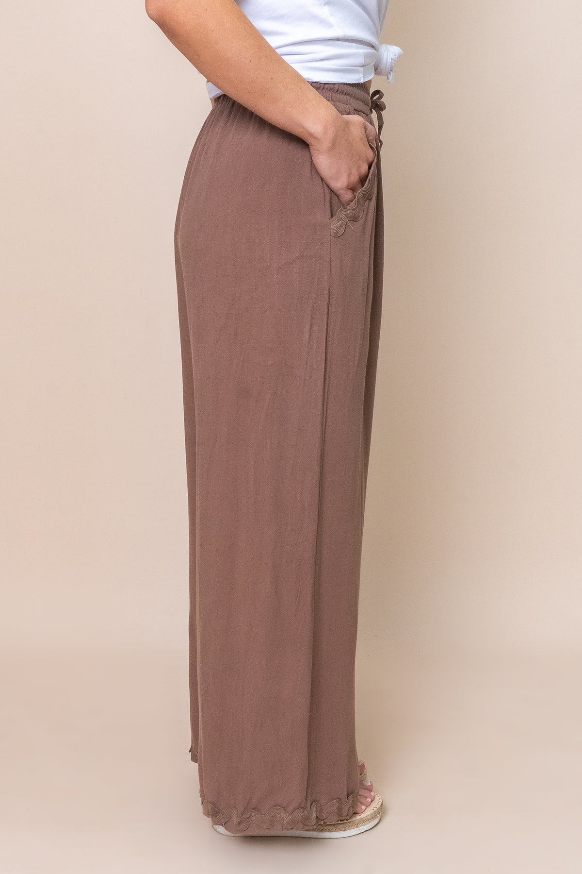 Zilo Pants in Chocolate