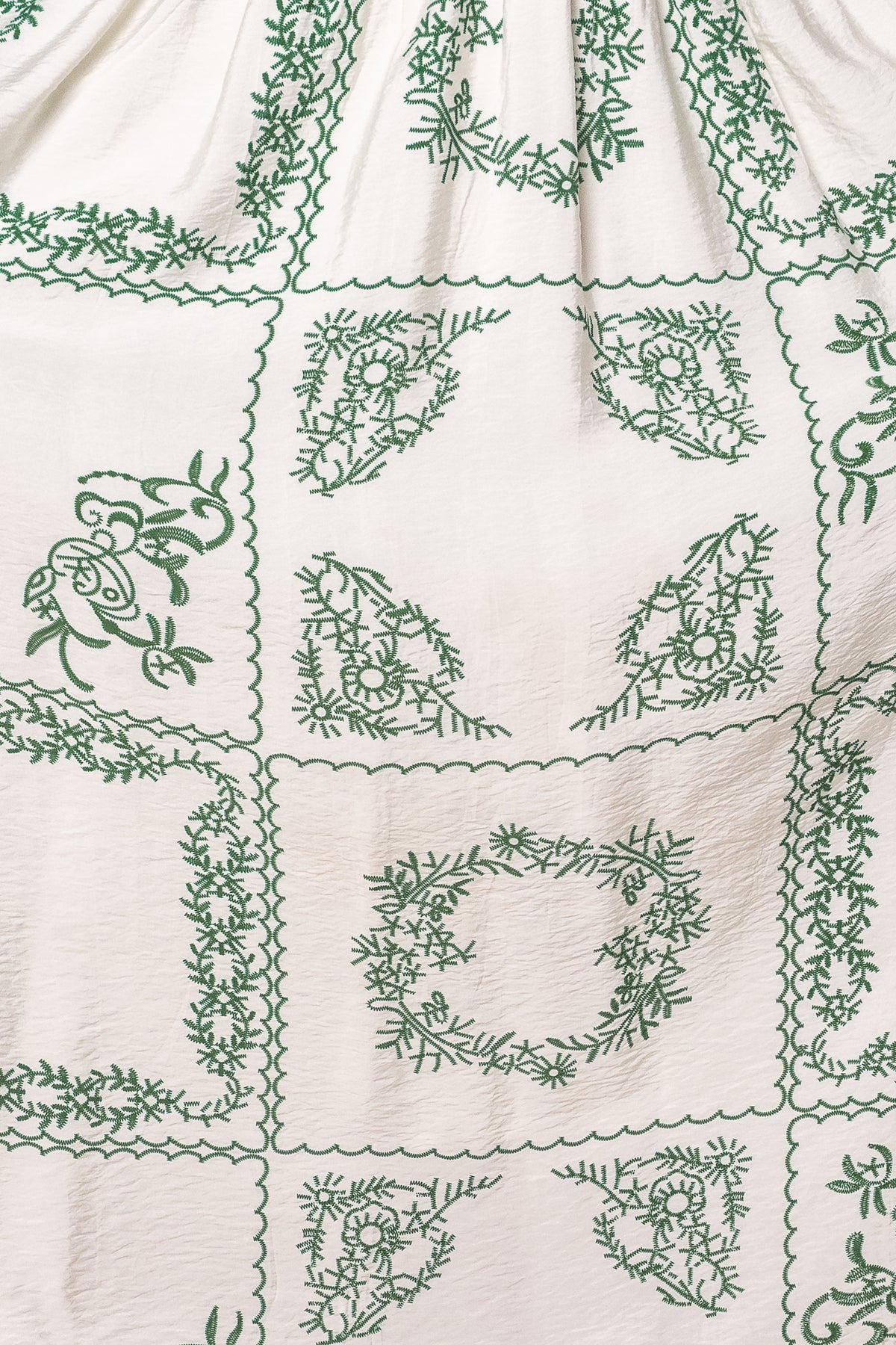 Willarose Midi Dress in Green