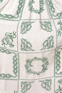 Willarose Midi Dress in Green