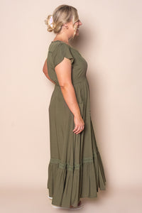 Fernie Maxi Dress in Khaki