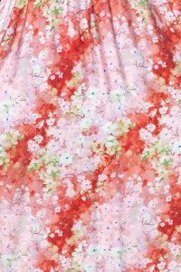 Liberty Midi Dress in Rust