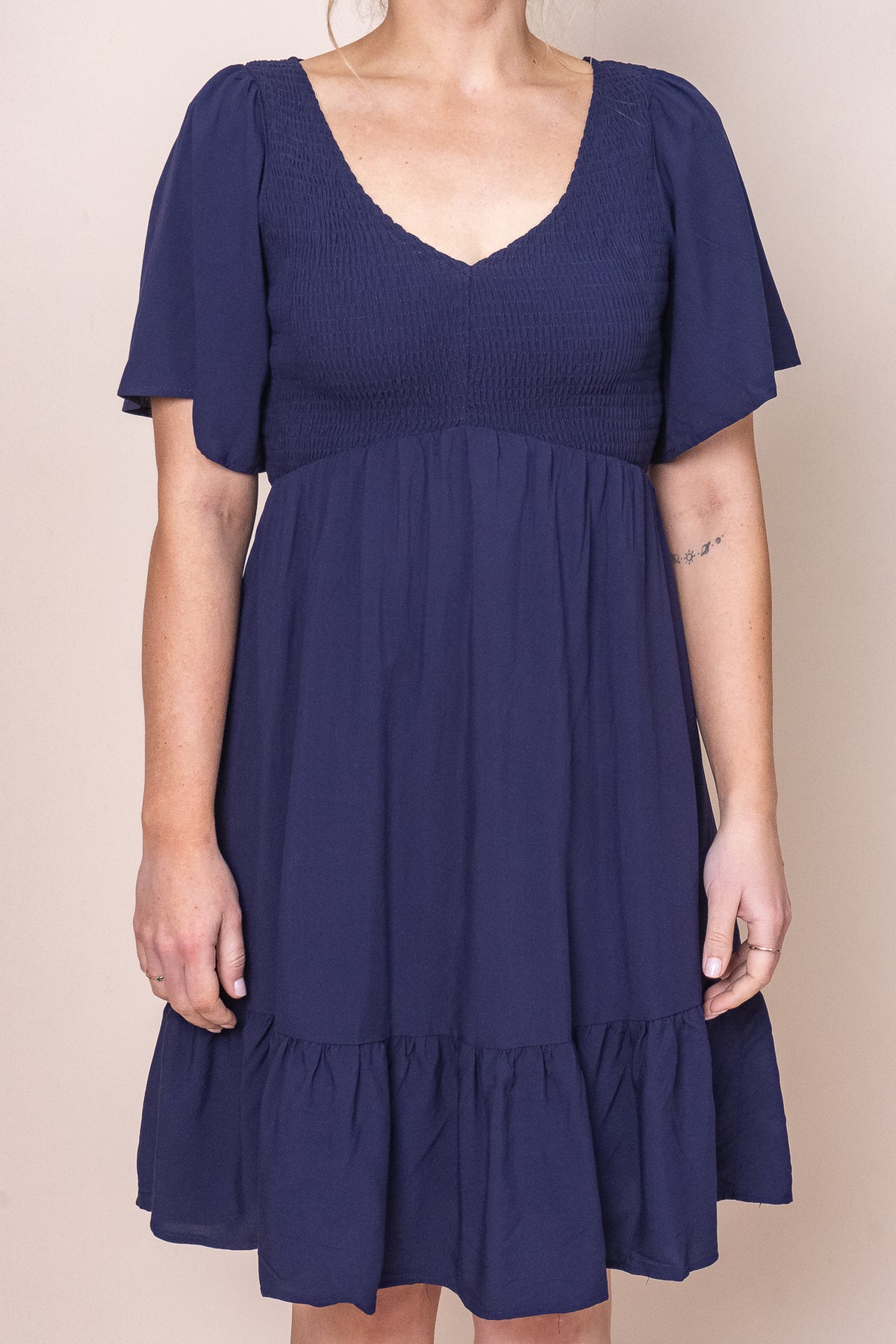 Leni Dress in Indigo