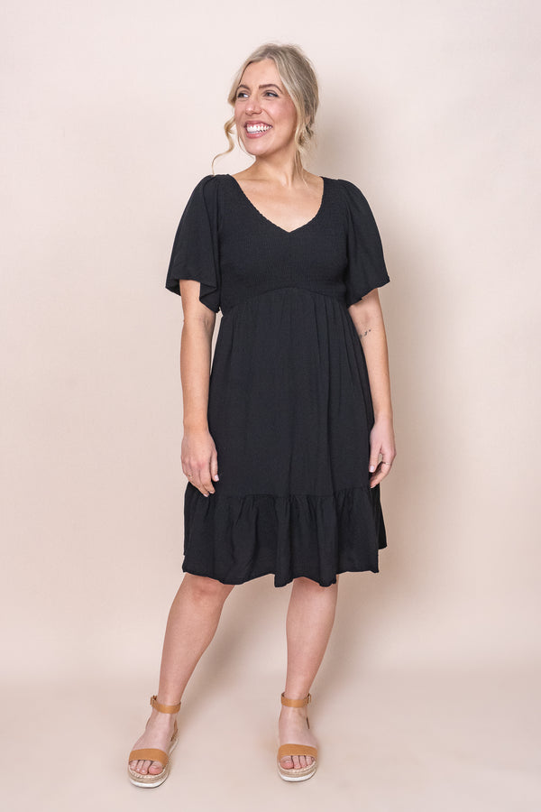 Leni Dress in Black