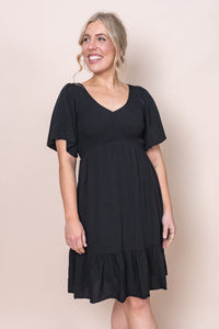 Leni Dress in Black