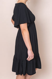 Leni Dress in Black