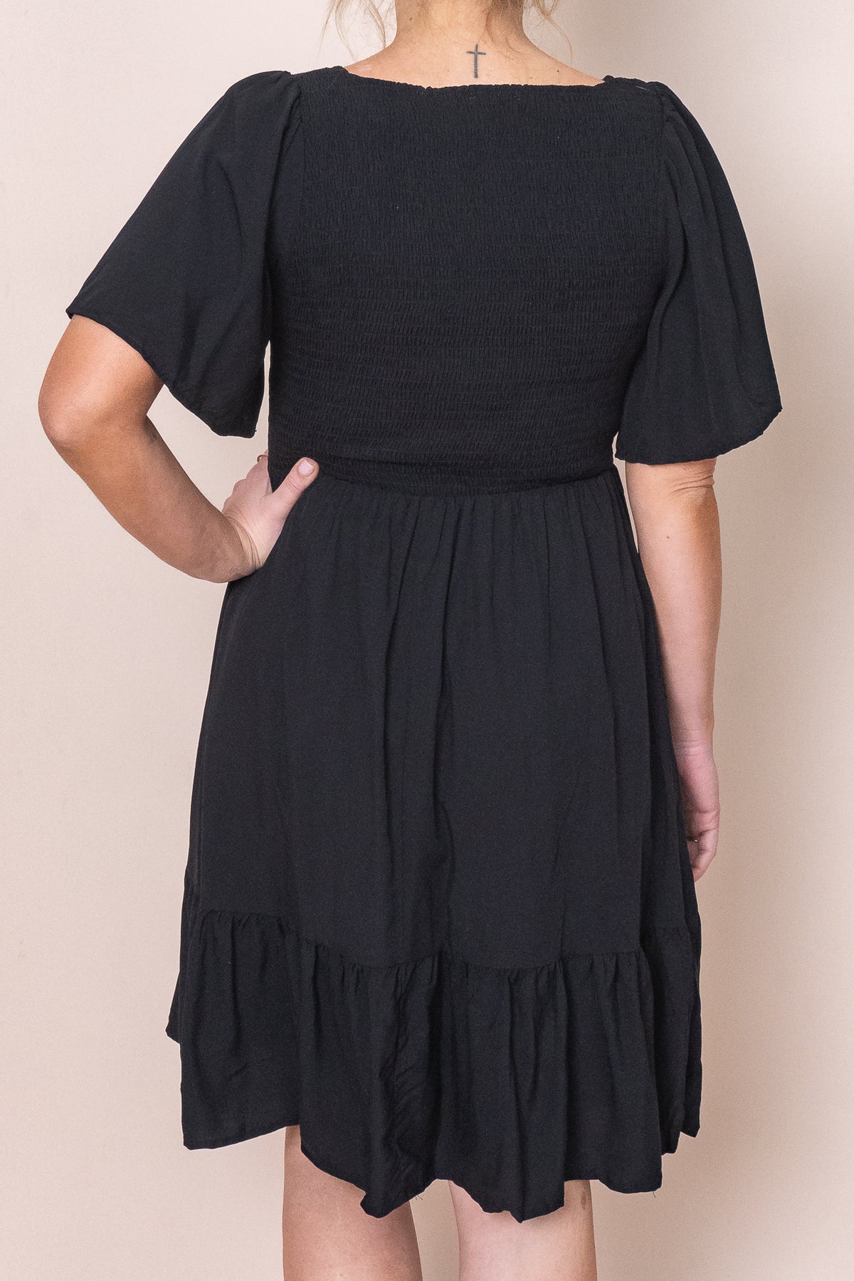 Leni Dress in Black