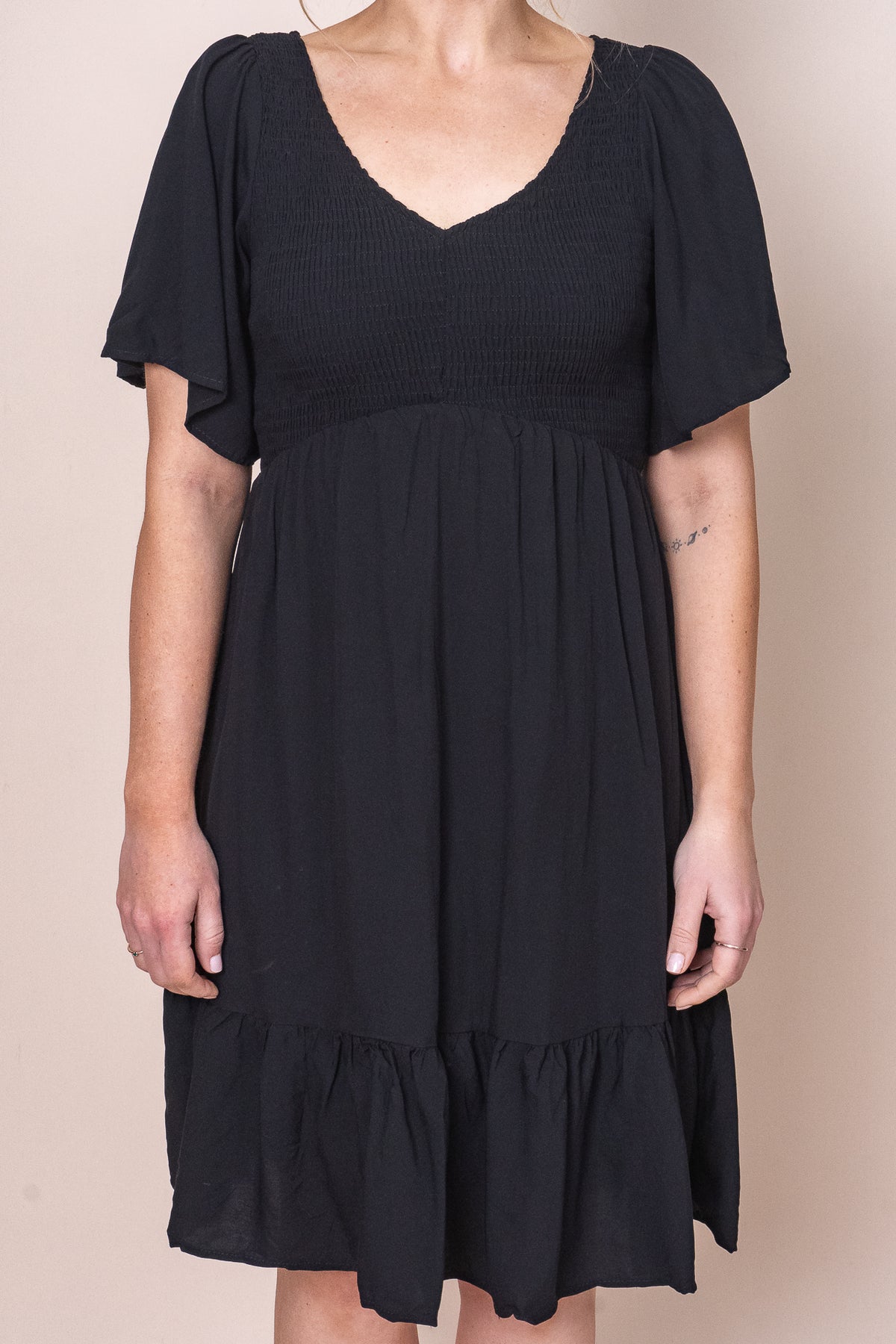 Leni Dress in Black