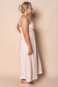 Rachelle Midi Dress in Ivory