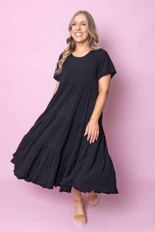 Verina Dress in Black