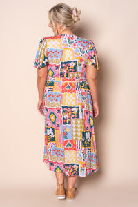 Dizzy Midi Dress in Multi