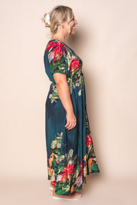 Terri Maxi Dress in Dark Teal