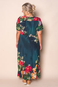 Terri Maxi Dress in Dark Teal