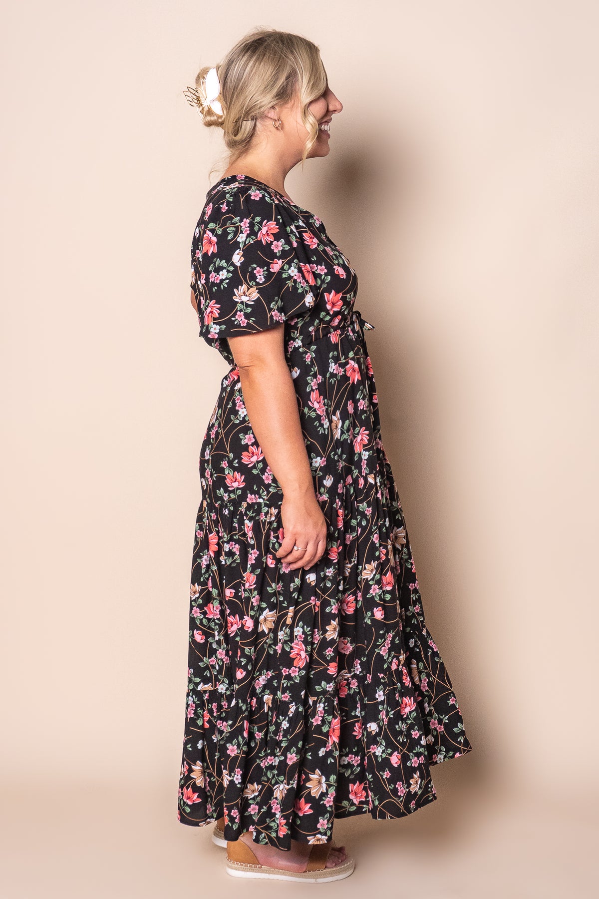 Tahlia Maxi Dress in Black