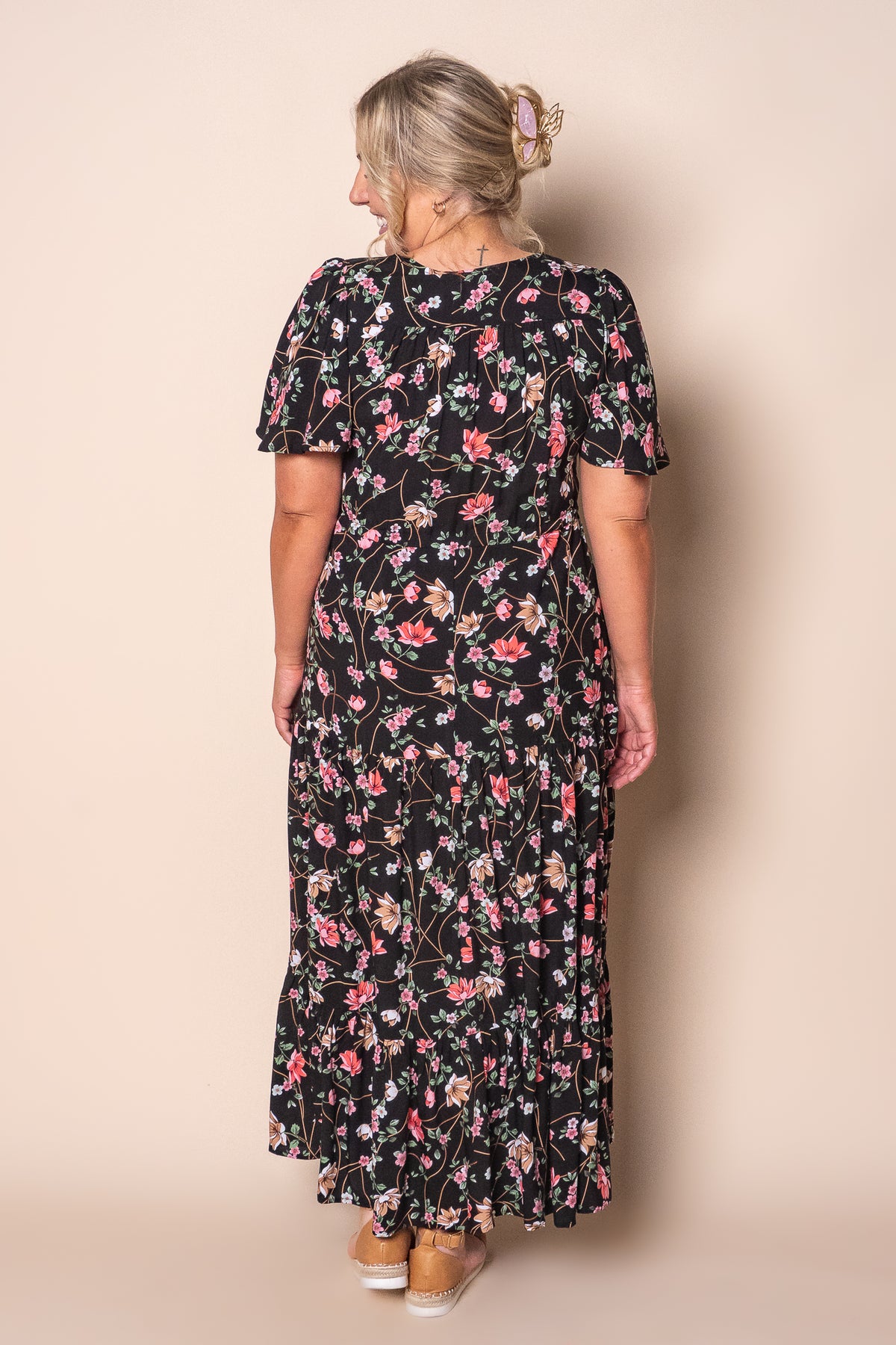 Tahlia Maxi Dress in Black