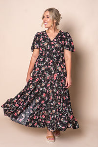 Tahlia Maxi Dress in Black