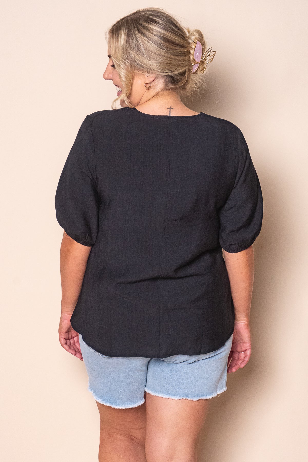 Quenby Top in Black
