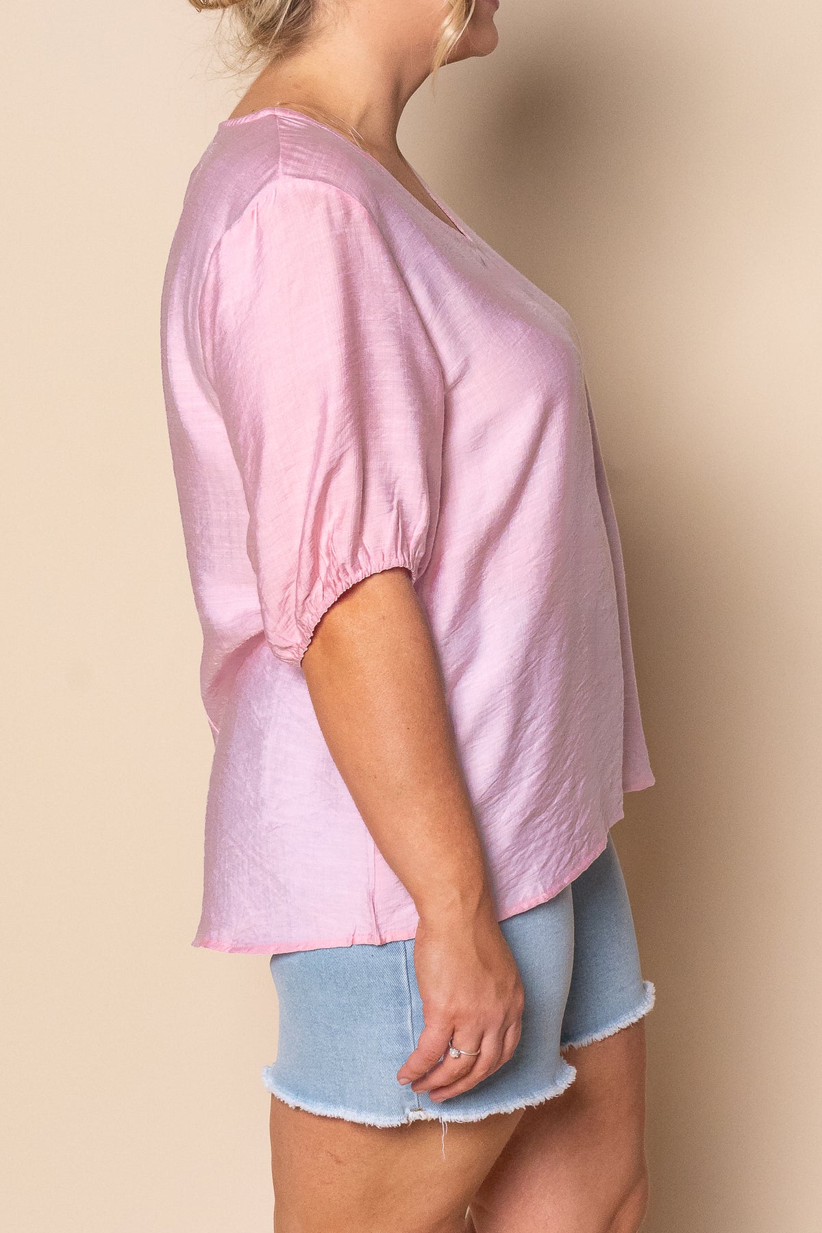 Quenby Top in Pink