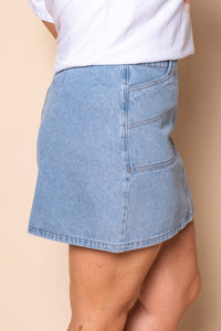 Becca Skirt in Light Blue - All About Eve