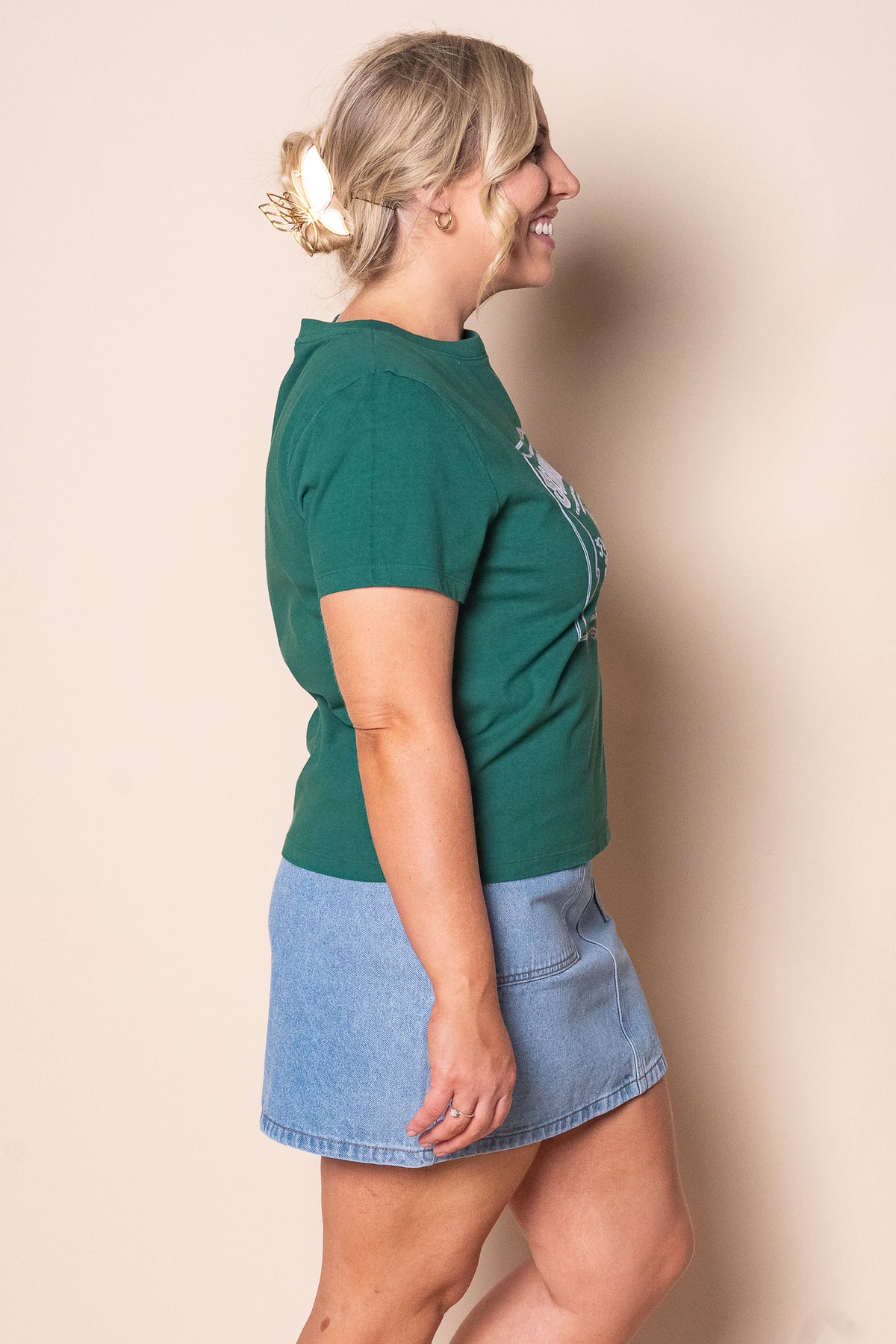 Sonoran Regular Tee in Forrest - All About Eve