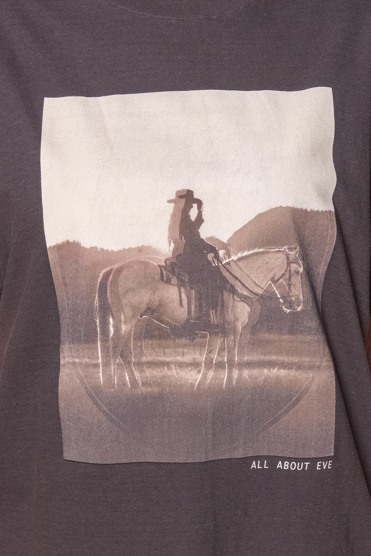 Yellowstone Relaxed Tee in Charcoal - All About Eve