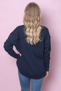 Simplified Metallic Crew in Navy - Foxwood