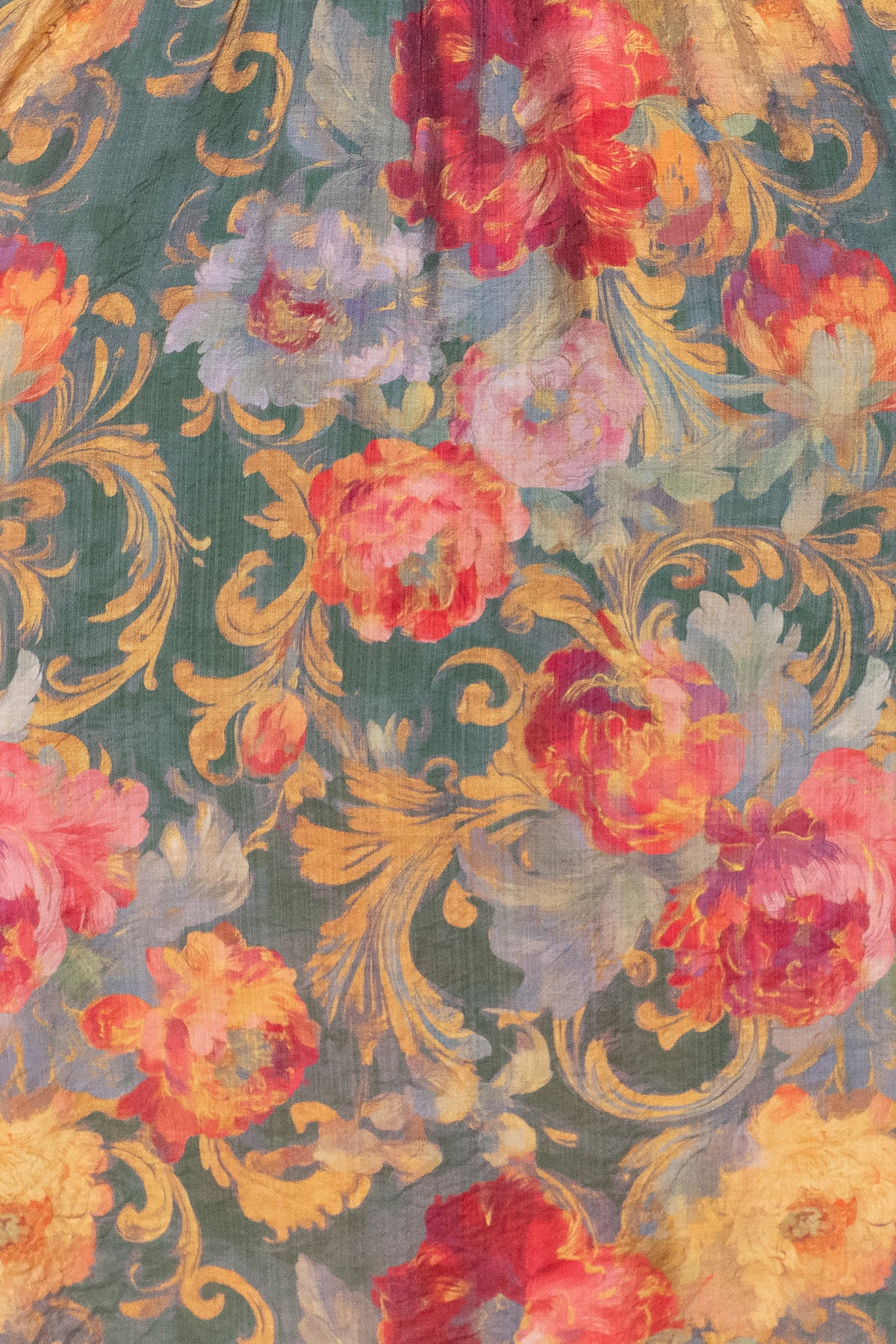 Olympia Midi Dress in Green