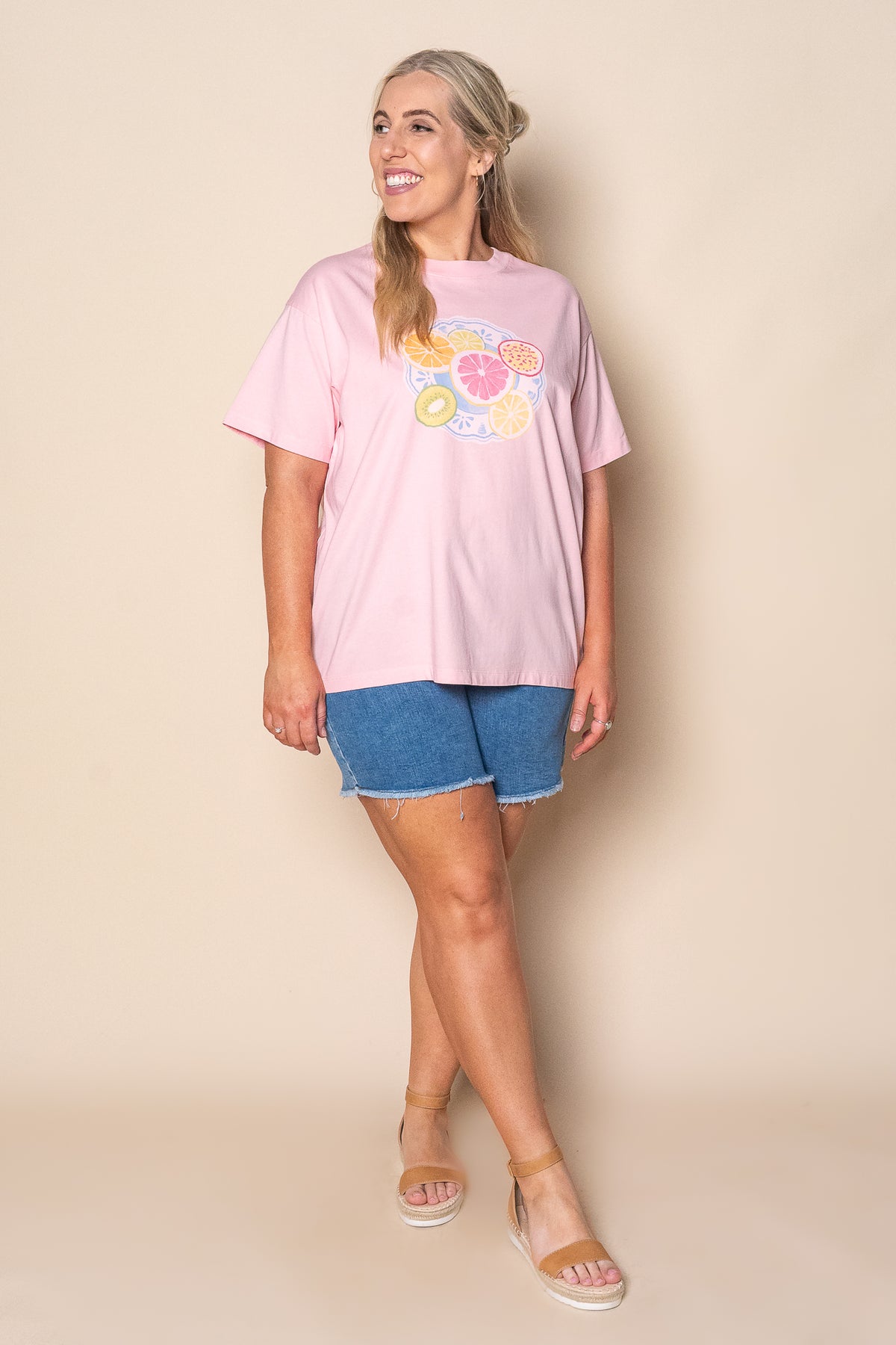 Millie Shorts in Mid Blue - Foxwood