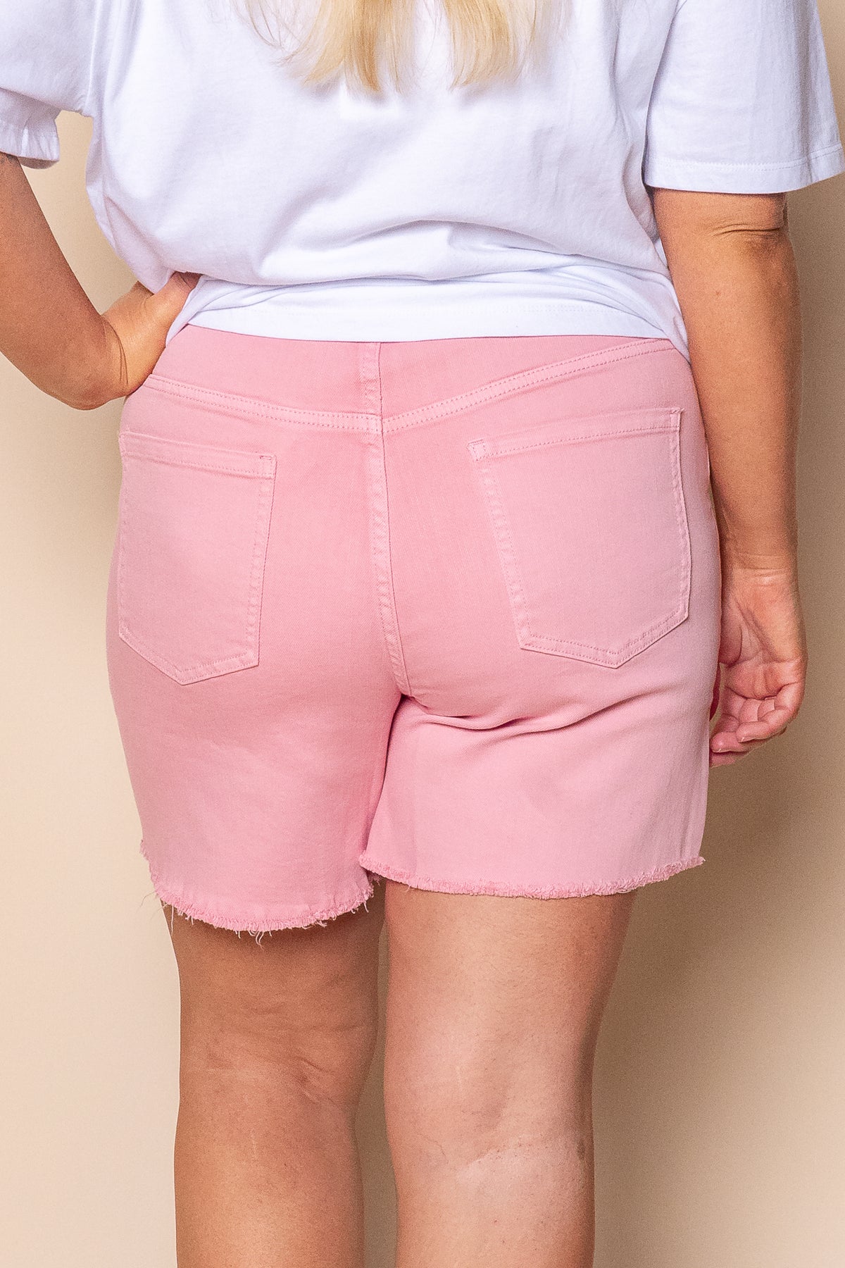 Millie Shorts in Pale Pink - Foxwood