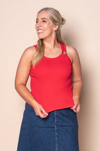Sierra Tank in Red - All About Eve