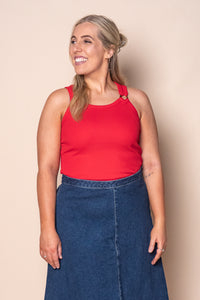 Sierra Tank in Red - All About Eve