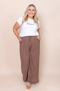 Zilo Pants in Chocolate