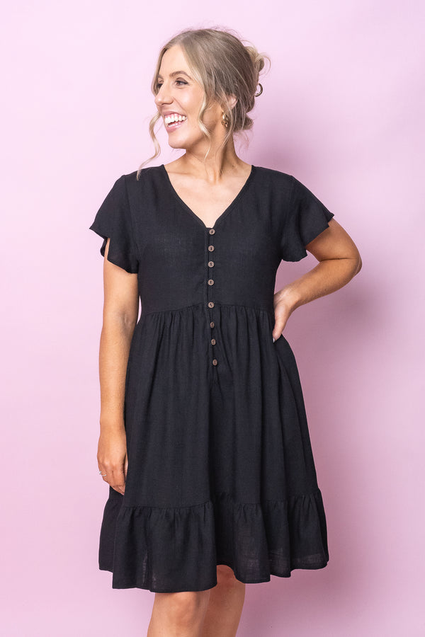 Harlow Dress in Black